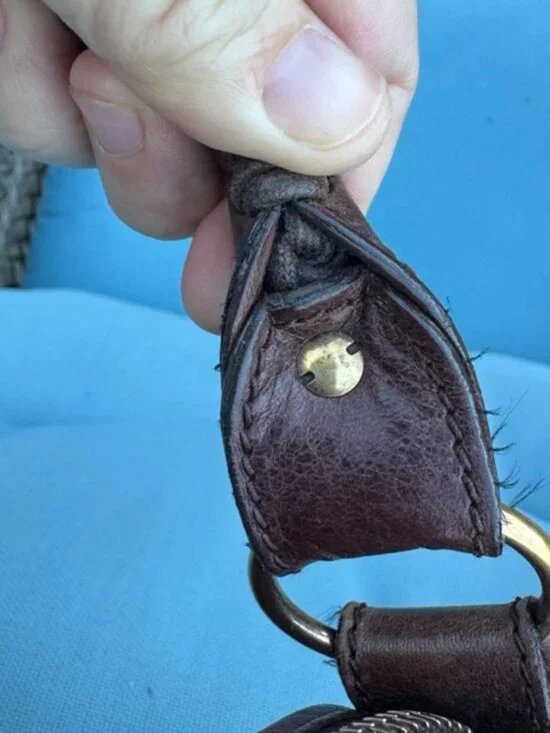 Auth Balenciaga Brown Castagna Agneau Rose G21 Hardware Day Hobo Bag - Picture 7 of 12